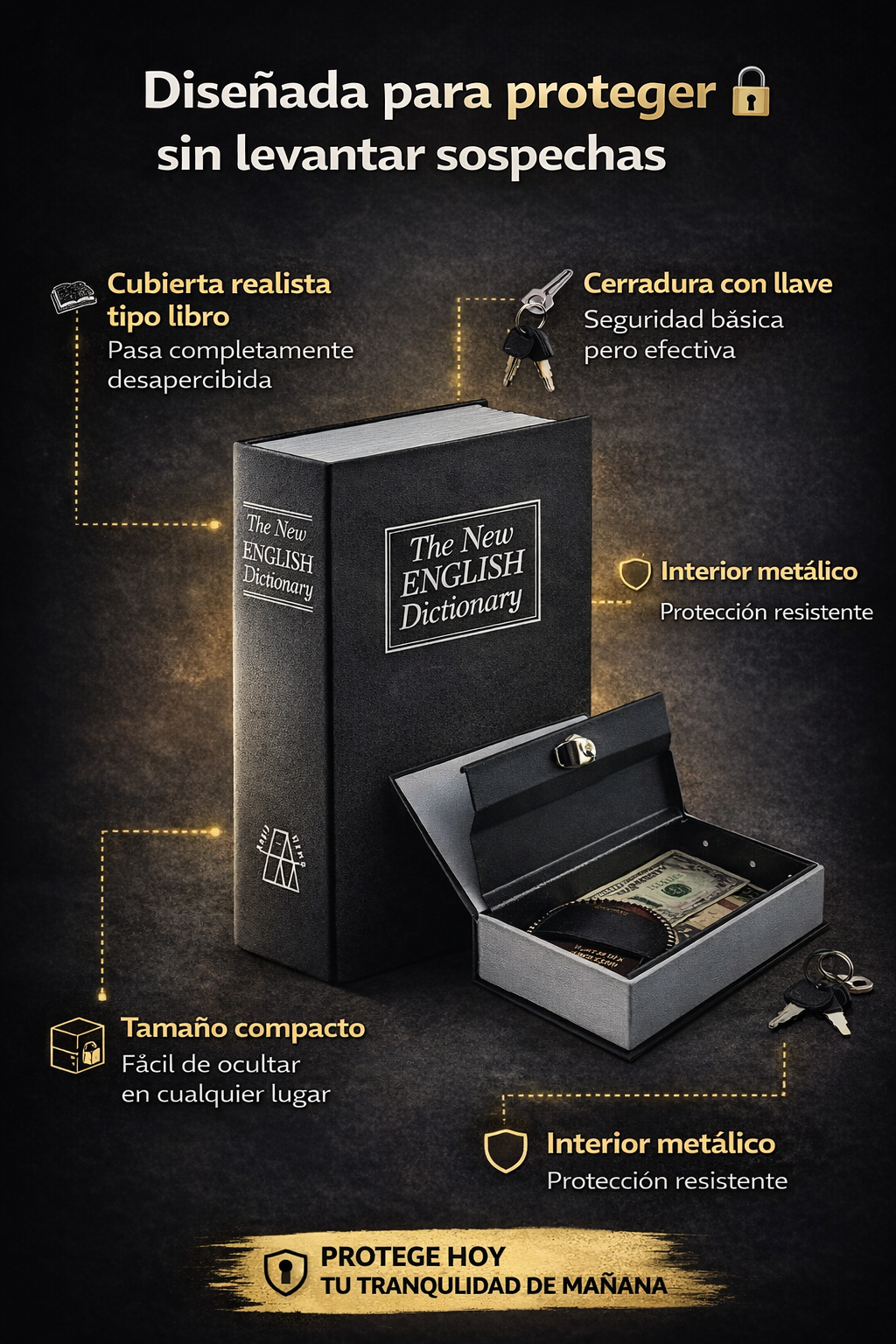 Caja Fuerte BookLock