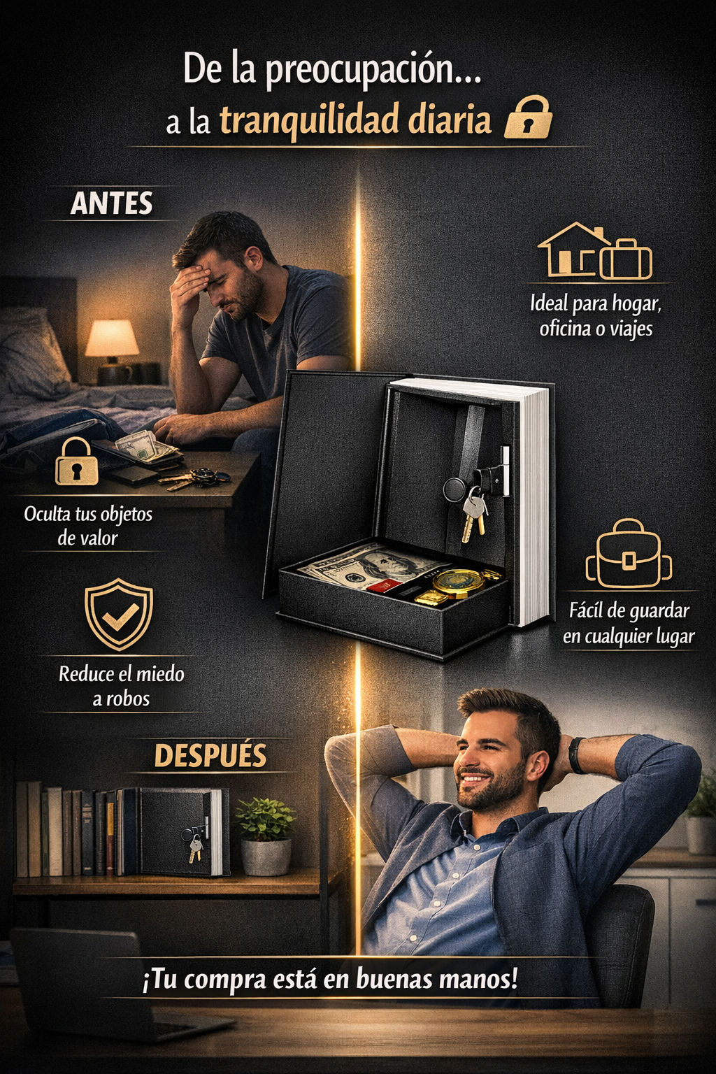 Caja Fuerte BookLock