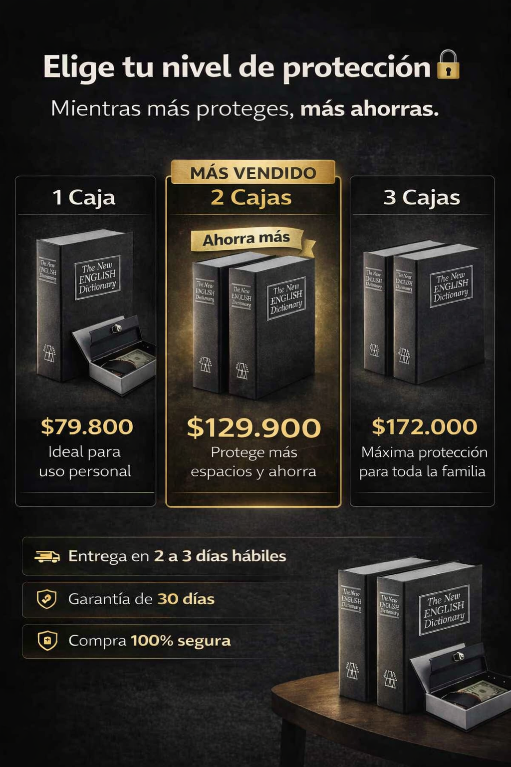 Caja Fuerte BookLock
